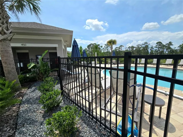 Entrance to pool