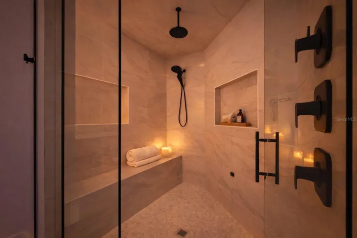 Primary shower