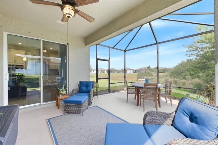 Extended screen lanai