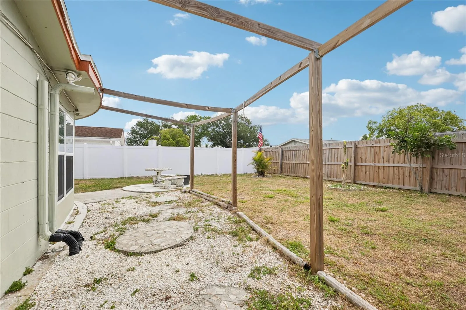 Back yard