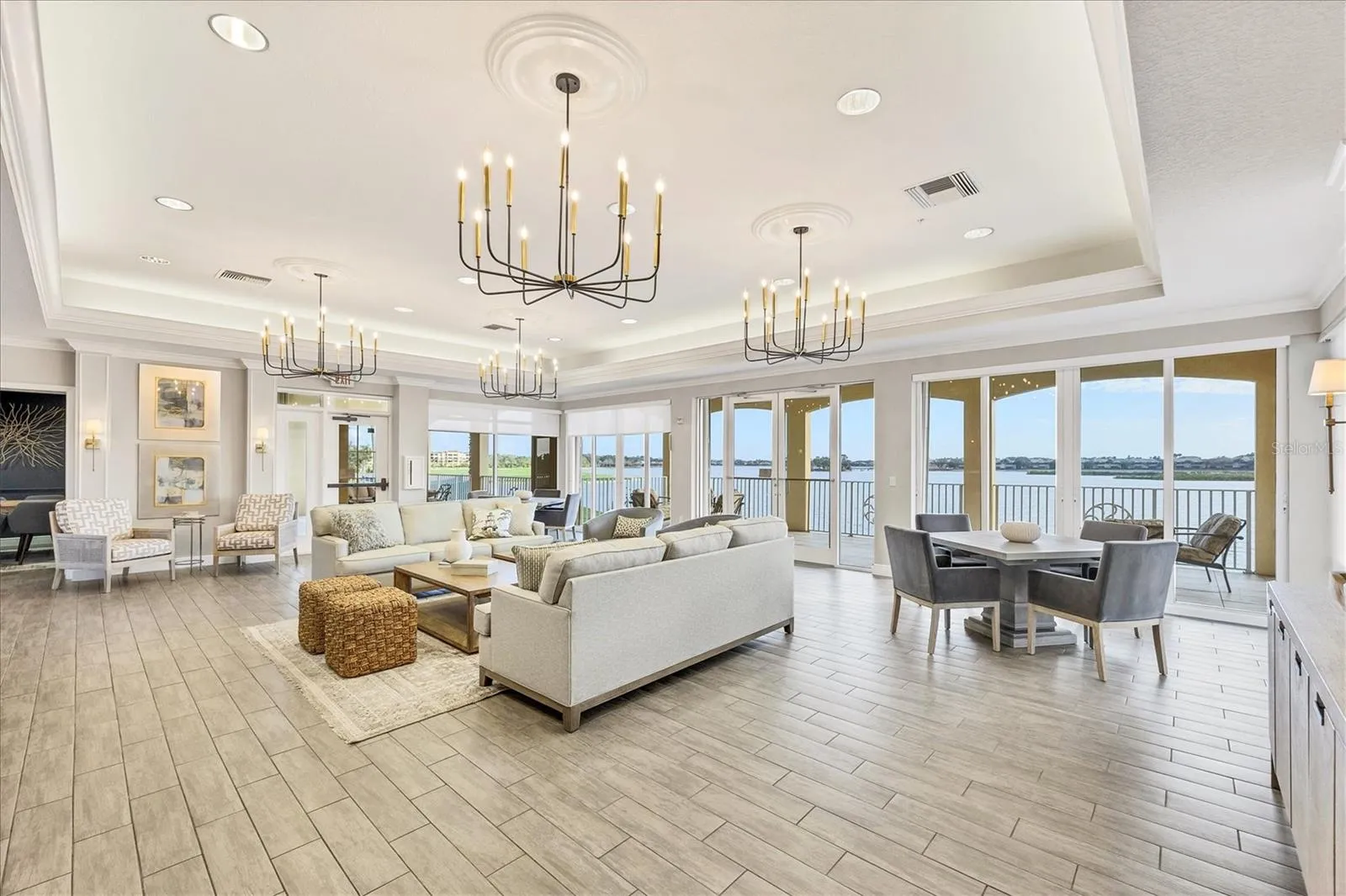 Clubhouse Lounging and Get Together Space