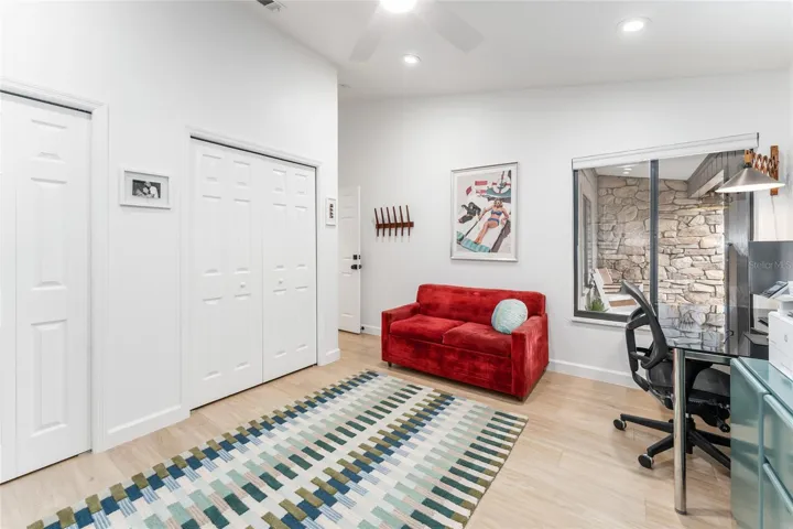 Dual Closets in Guest room