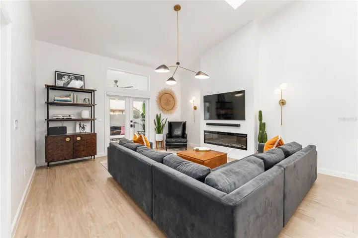Built-in Fireplace
