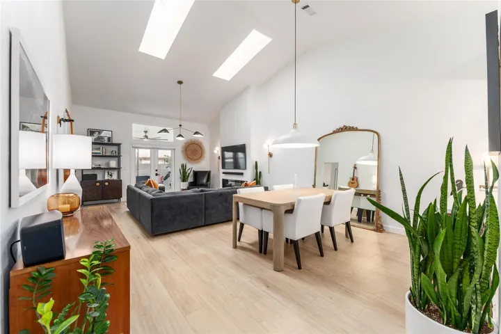 Expansive Space with Vaulted Ceilings