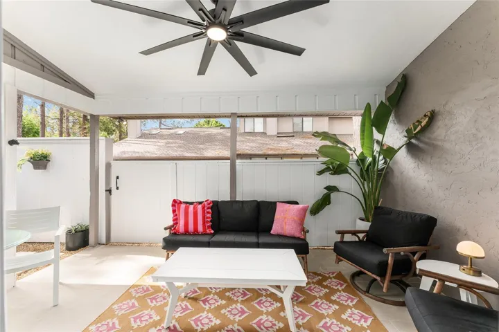 Rear porch