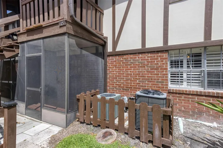 Rear Screened in Porch