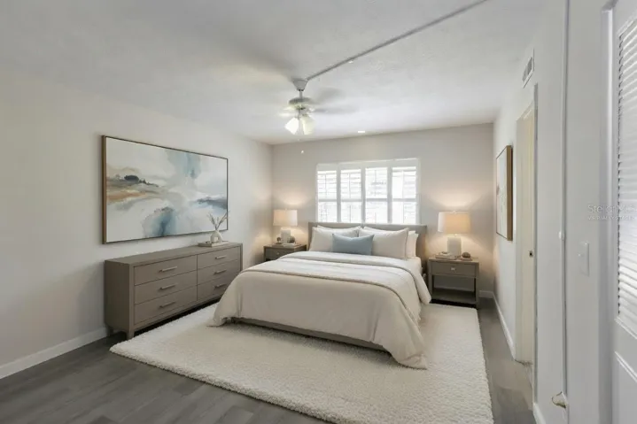 Primary Bedroom Virtually Staged