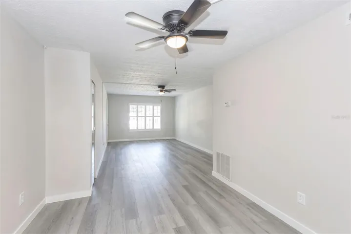 Dining area to Living Room