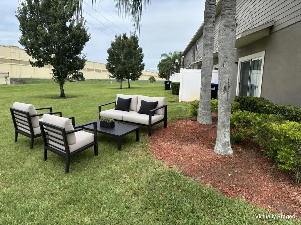 Outside patio