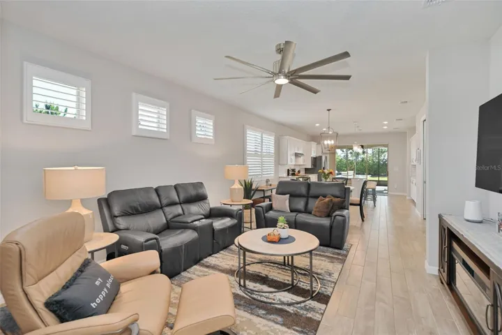 Living Room with included Flatscreen TV & Soundbar
