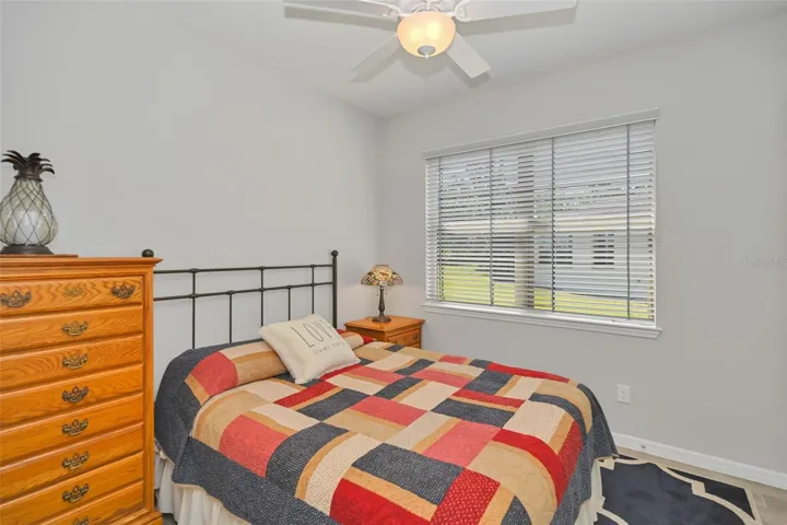 Guest Bedroom 3 with Closet and Blinds/Shade
