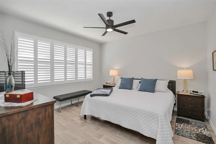 Main Bedroom with Shutters