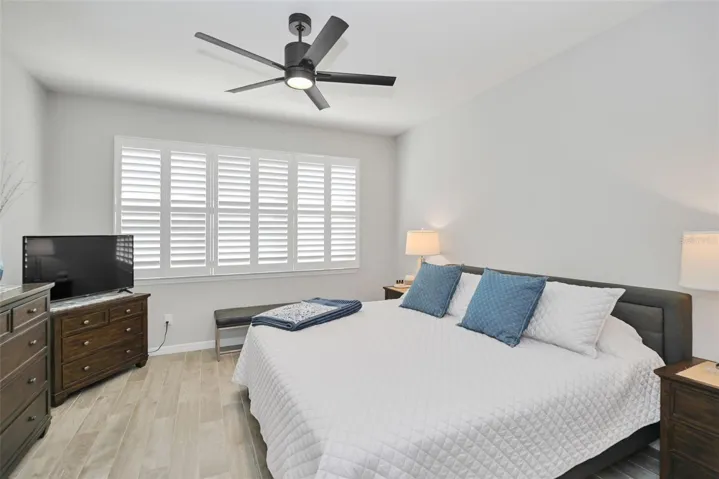 Main Bedroom with Shutters