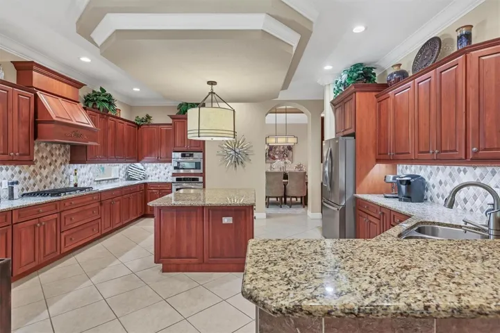 large kitchen