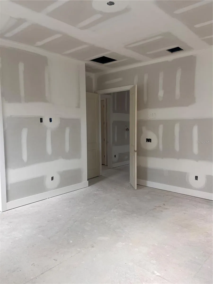 Master Bedroom view looking out