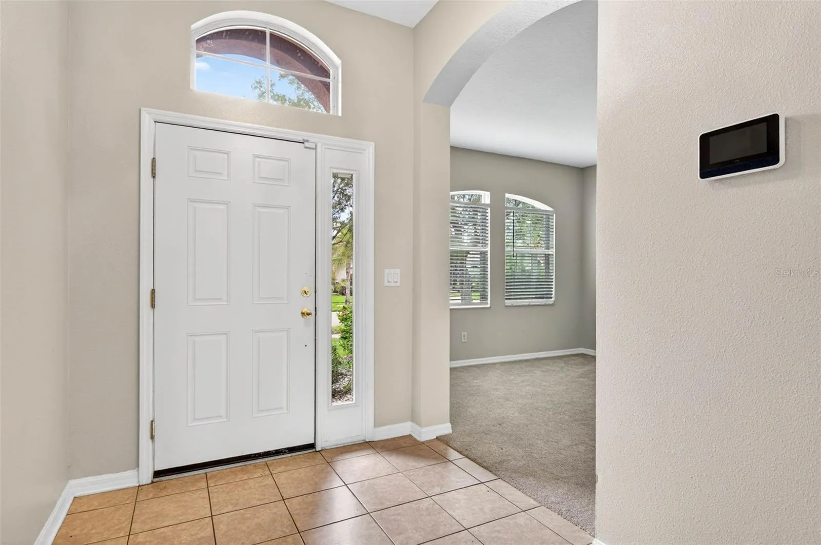 Front door and Office