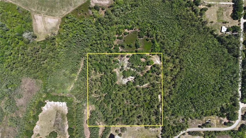 Aerial View with Outline