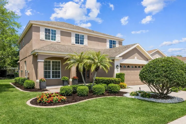 virtually staged landscaping