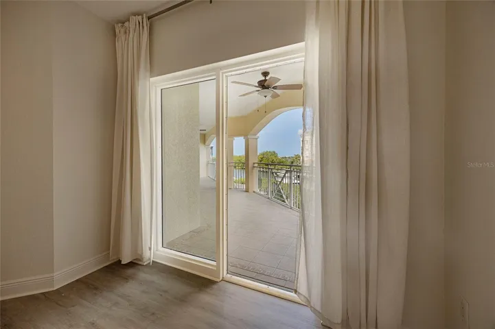 Access to Balcony From Master Bedroom