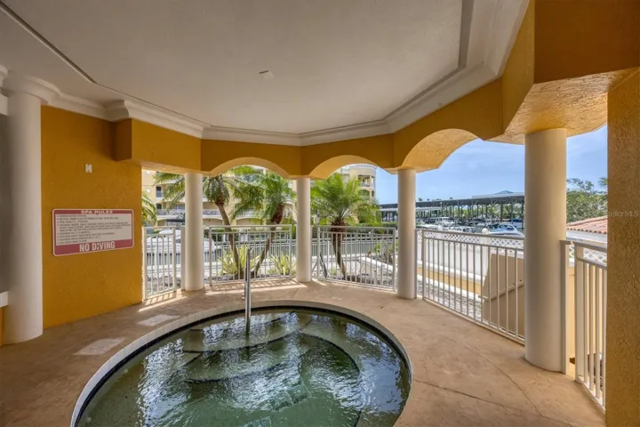 Covered Outdoor Hot Tub
