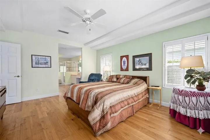 Virtually staged flooring