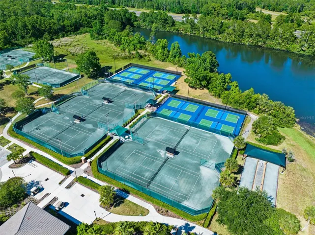 Tennis and pickleball courts