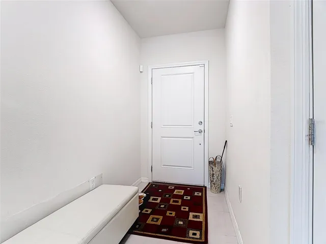 View toward inside entrance way
