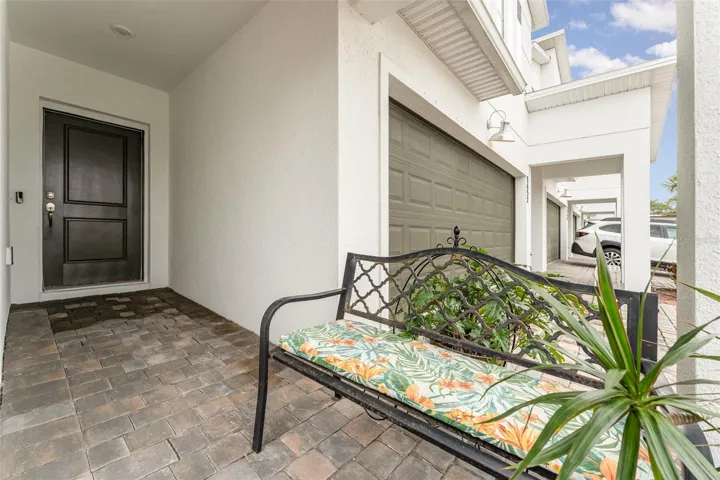 Front Door and front sitting area