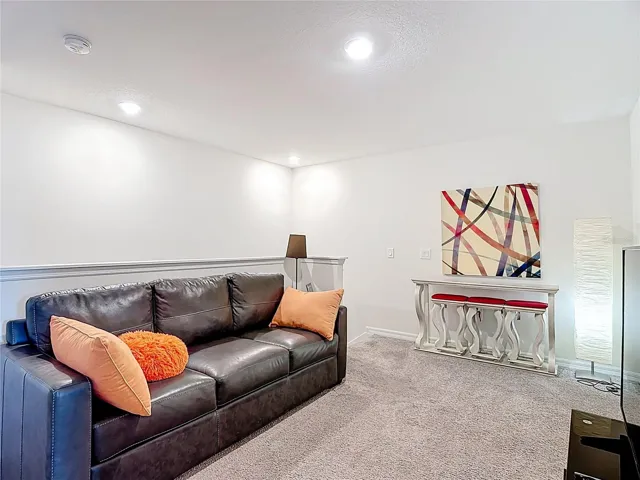 Upstairs loft space view 1