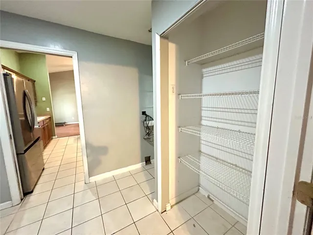 Pantry in laundry room