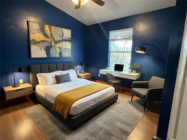 Virtually staged Guest Bedroom #2