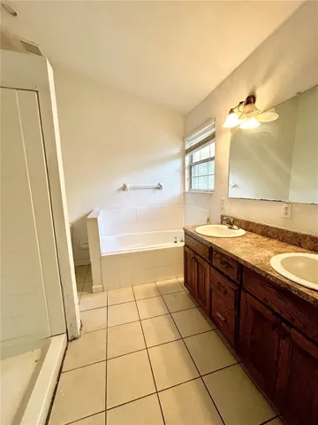 Master bathroom