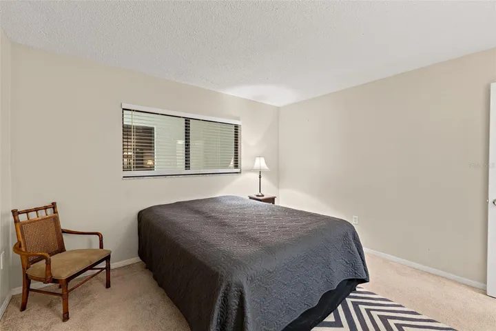 Bedroom in Windward East Unit 102, first floor oceanfront