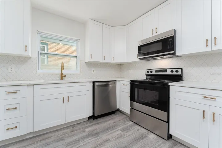 Freshly updated kitchen