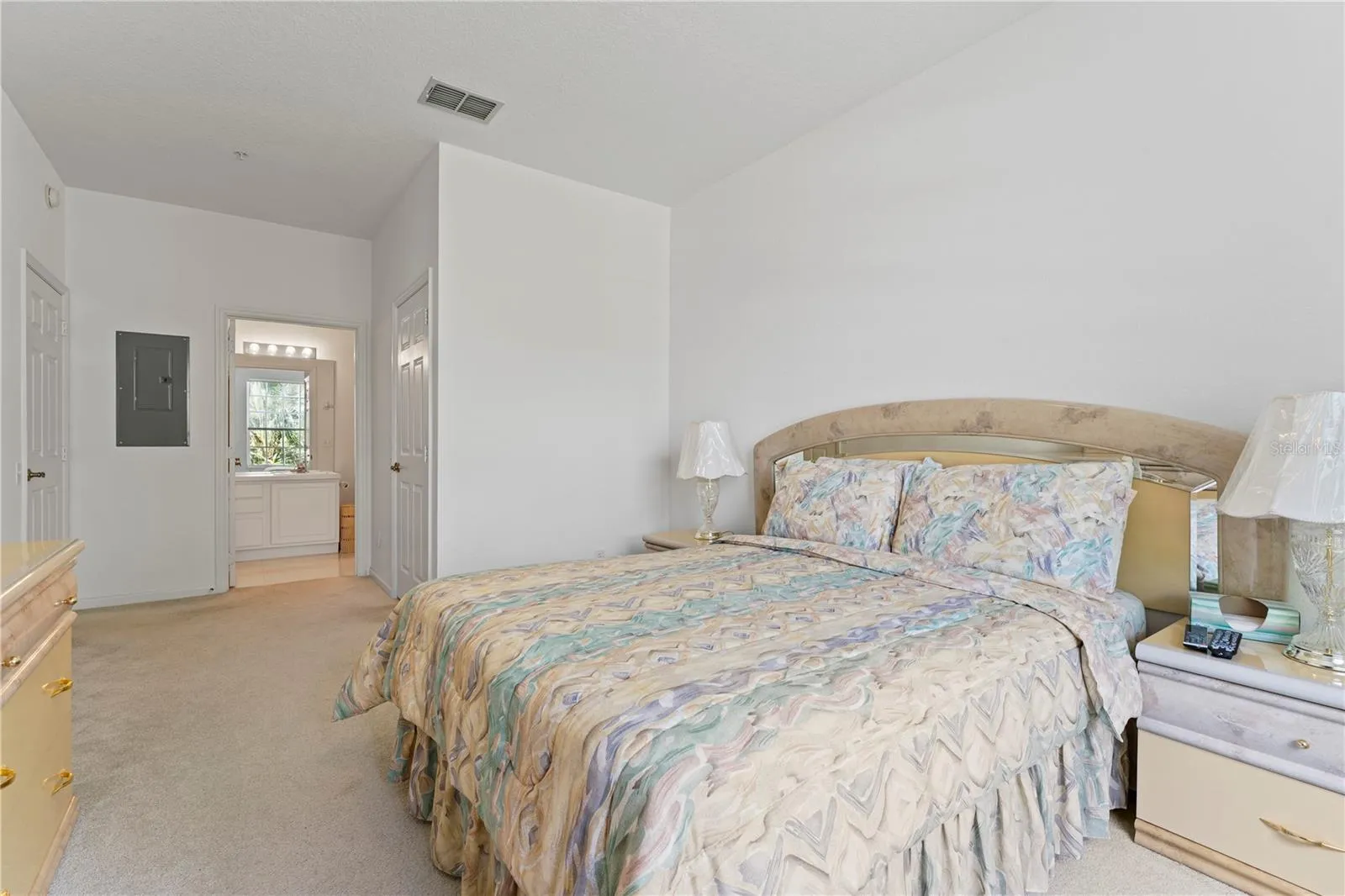 Primary bedroom with ensuite bathroom
