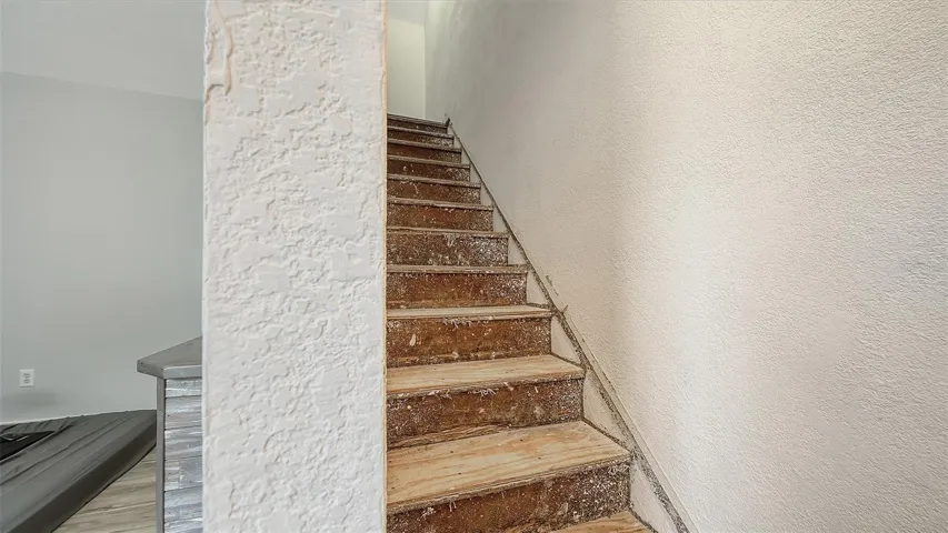 Apt #2 staircase to attic bedroom