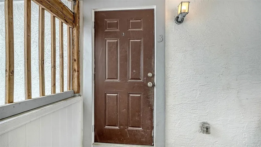 Upstairs Apt #3 entry door