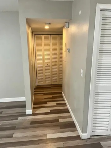 Hallway into bedrooms