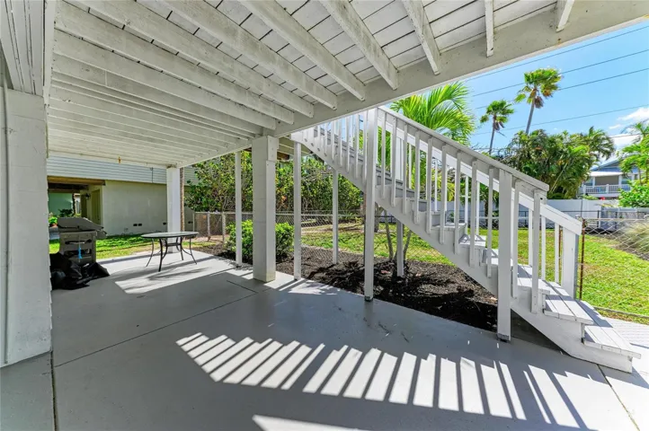 Back Porch Balcony Exterior Stairs
