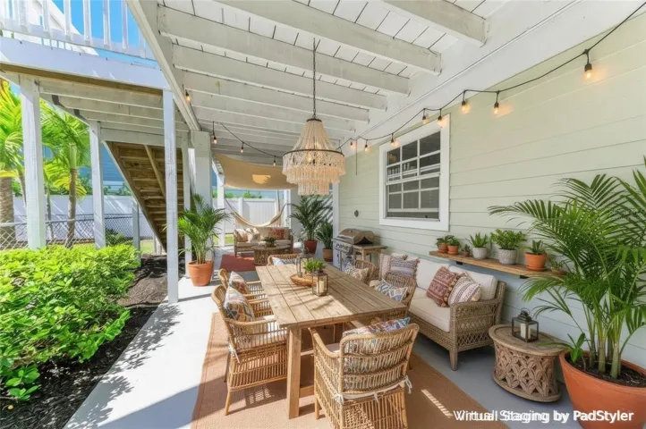 Back Yard Porch...EndlessPossibilities(Virtually staged)