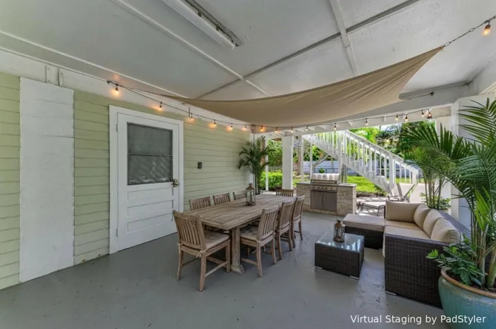 Outside Dining Outside Workshop-Home Office...Endless Possibilities(Virtually staged)
