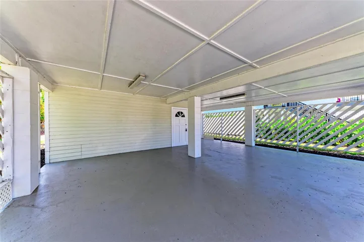 Large Carport Under Unit