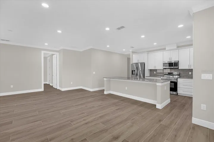Spacious layout