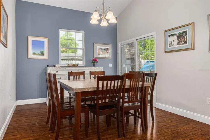 Dining area
