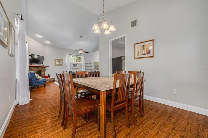 Dining area