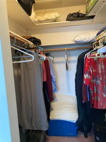 Good storage in bedroom