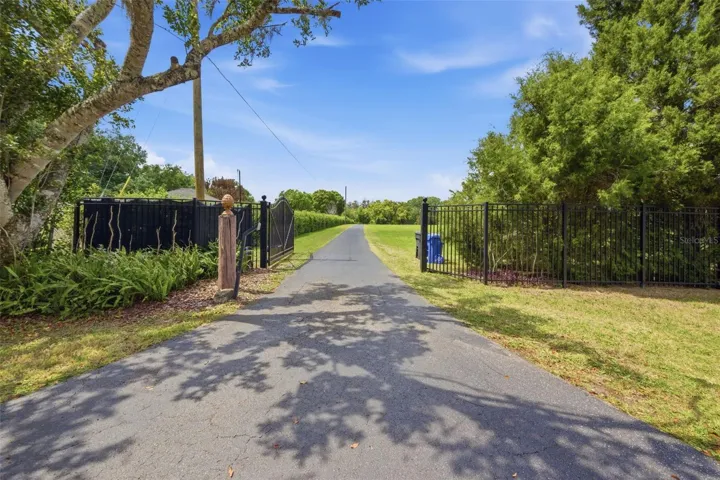 Entrance to Property