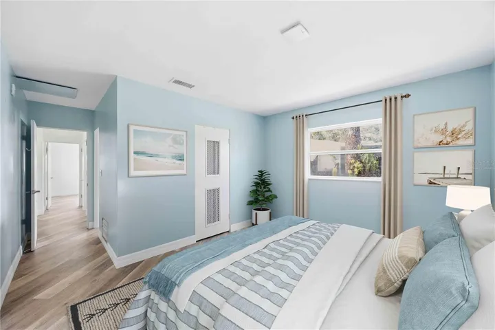 Primary Suite Virtually Staged