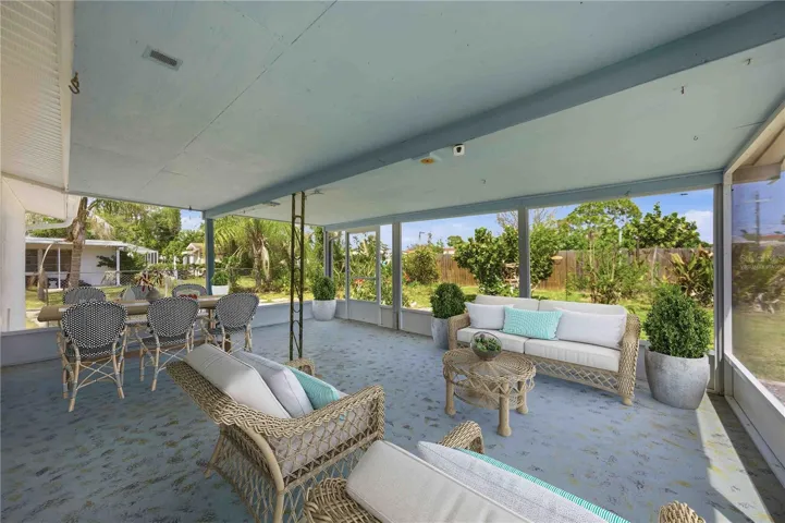 Virtually Staged Lanai