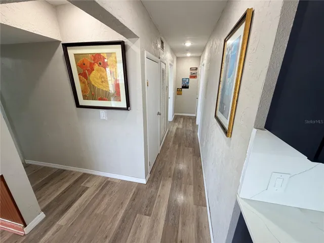Hall way to guest bath and bedrooms